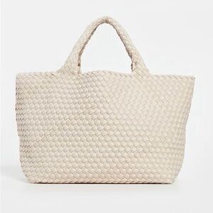 NWT - Naghedi St. Barts Medium Tote with Insert - Ecru